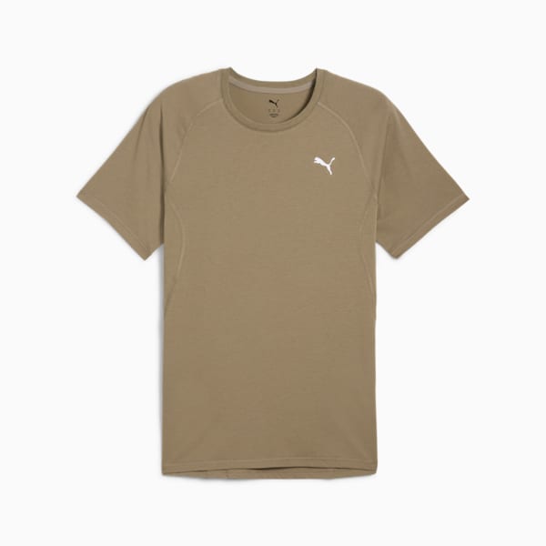 RUN VELOCITY Men's Tri-Blend Running Tee, Velvet Moss, extralarge