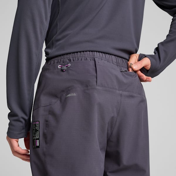 Playera de trail running SEASONS para hombre, Galactic Gray, extralarge