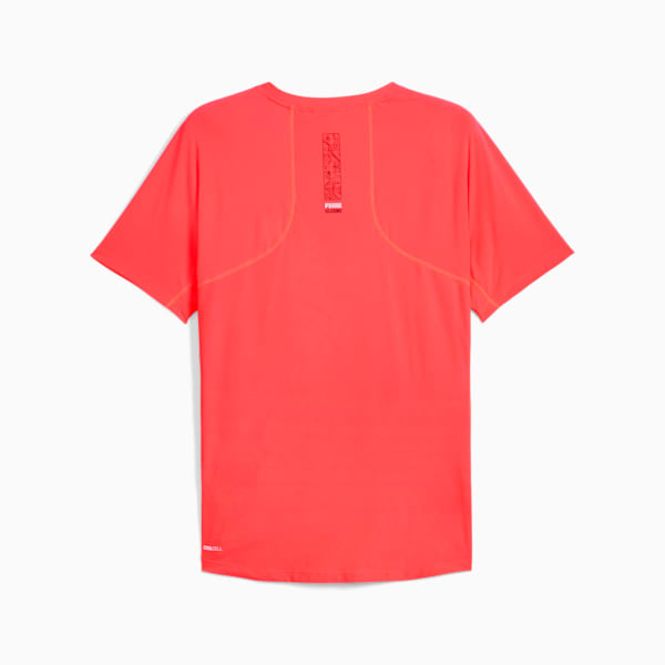 SEASONS coolCELL Men's Short Sleeve Tee, Glowing Red, extralarge
