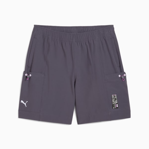 Playera de trail running SEASONS para hombre, Galactic Gray, extralarge