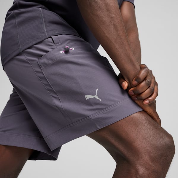 Playera de trail running SEASONS para hombre, Galactic Gray, extralarge