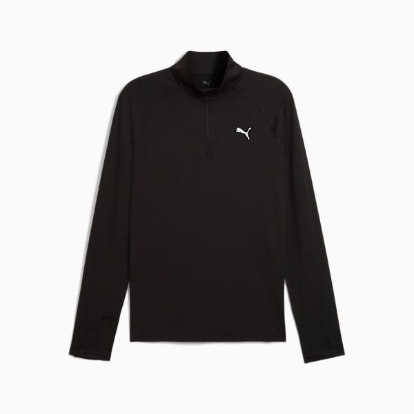 VELOCITY CLOUDSPUN Running Quarter-Zip Top Men, PUMA Black, extralarge