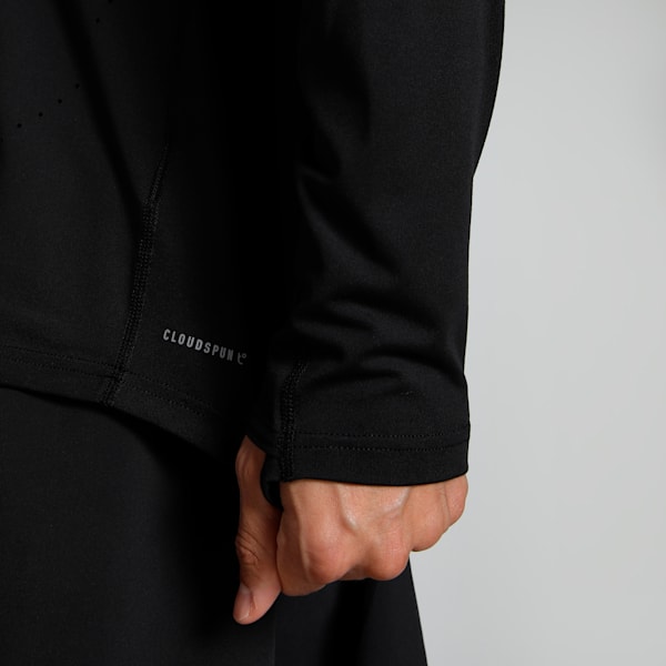 CLOUDSPUN Long Sleeve Men's Running Top, PUMA Black, extralarge-IND