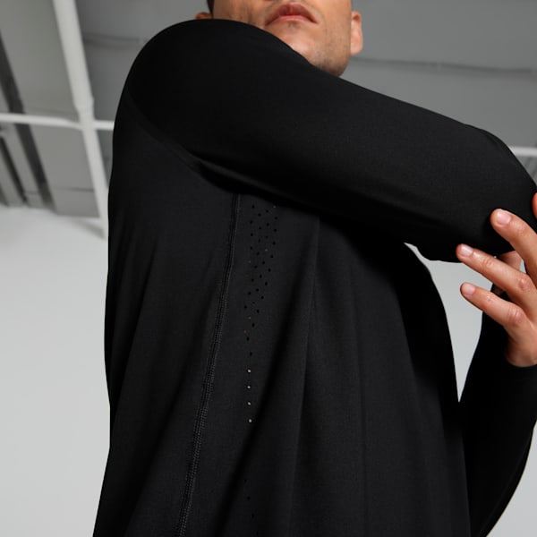 CLOUDSPUN Long Sleeve Men's Running Top, PUMA Black, extralarge-IND