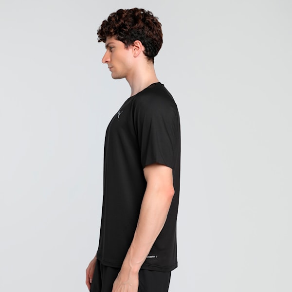 CLOUDSPUN Men's Running Tee, PUMA Black, extralarge-IND