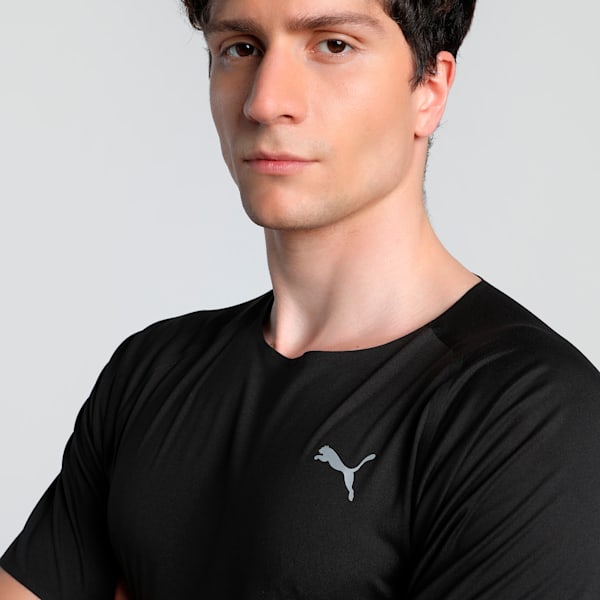 CLOUDSPUN Men's Running Tee, PUMA Black, extralarge-IND