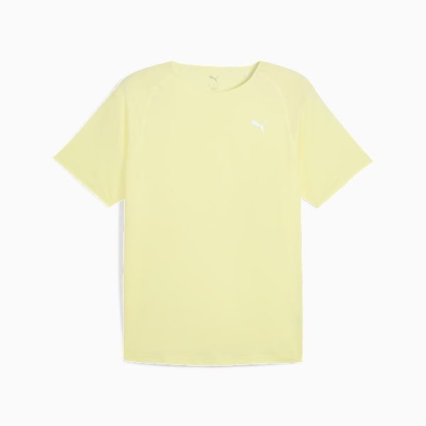 Playera de running CLOUDSPUN para hombre, Gold Moon, extralarge