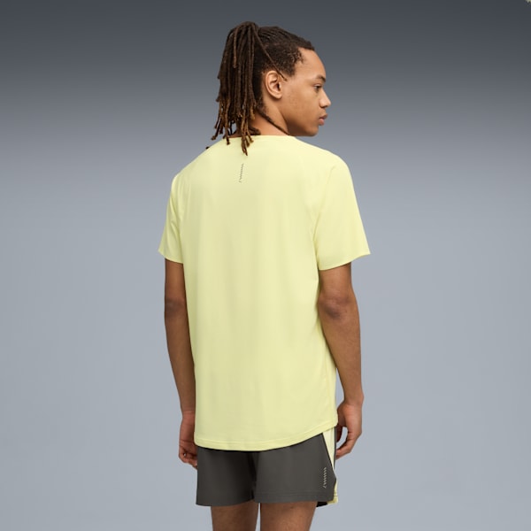 Playera de running CLOUDSPUN para hombre, Gold Moon, extralarge