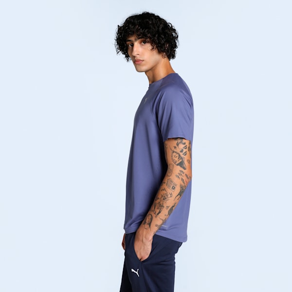 CLOUDSPUN Men's Running Tee, Blue Crystal, extralarge-IND