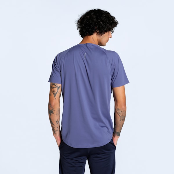 CLOUDSPUN Men's Running Tee, Blue Crystal, extralarge-IND