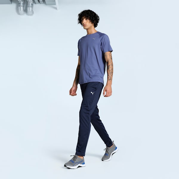 CLOUDSPUN Men's Running Tee, Blue Crystal, extralarge-IND