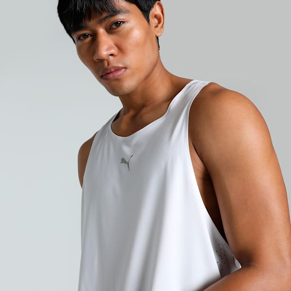 CLOUDSPUN Men's Running Tank, PUMA White, extralarge-IND