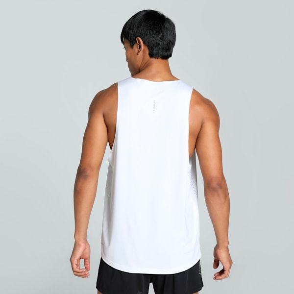 CLOUDSPUN Men's Running Tank, PUMA White, extralarge-IND