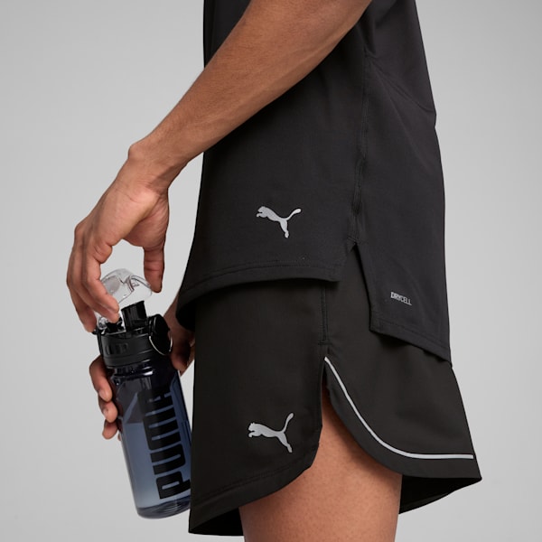 Graphic Mesh Men's Running Singlet, PUMA Black, extralarge-IND