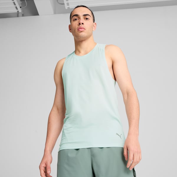Everyday Running Men's Sleeveless Tee, Peaceful Blue, extralarge