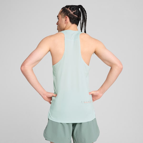 Everyday Running Men's Sleeveless Tee, Peaceful Blue, extralarge