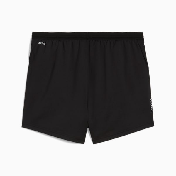 Shorts de running Split 7cm para hombre, PUMA Black, extralarge