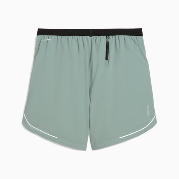 Shorts de running ULTRAWEAVE 12 cm para hombre, Green Moon, extralarge