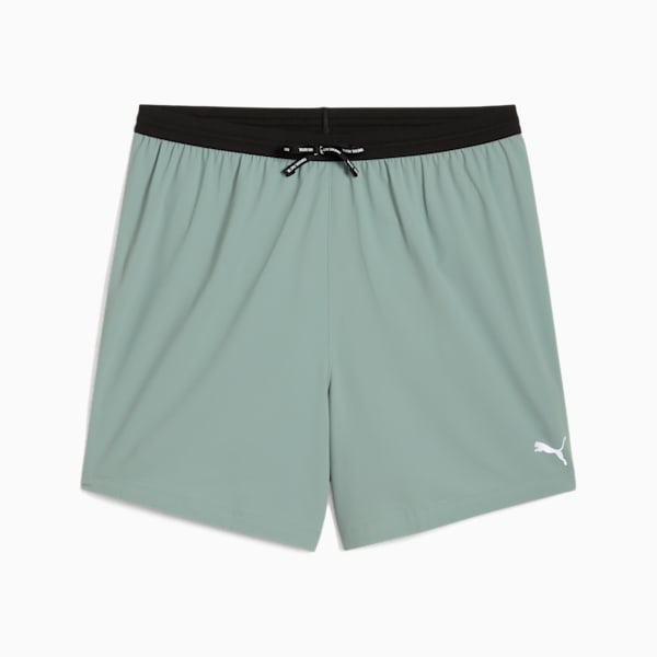 Shorts de running ULTRAWEAVE 12 cm para hombre, Green Moon, extralarge