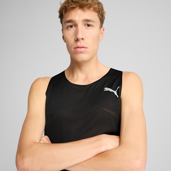RACEDAY ULTRASPUN Singlet Men, PUMA Black, extralarge