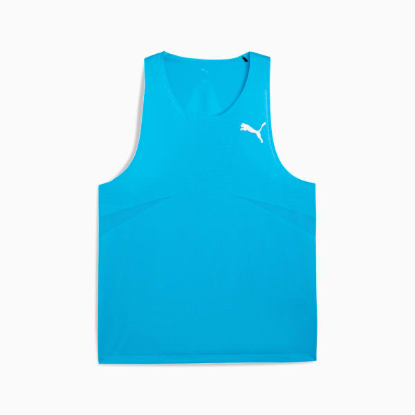 RACEDAY ULTRASPUN Singlet Men, Speed Blue, extralarge