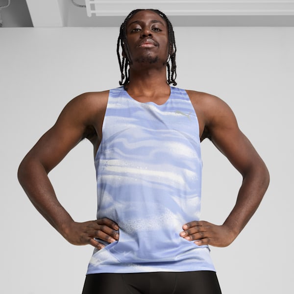 RACEDAY ULTRASPUN Men's Graphic Sleeveless Tee, Cool Weather, extralarge