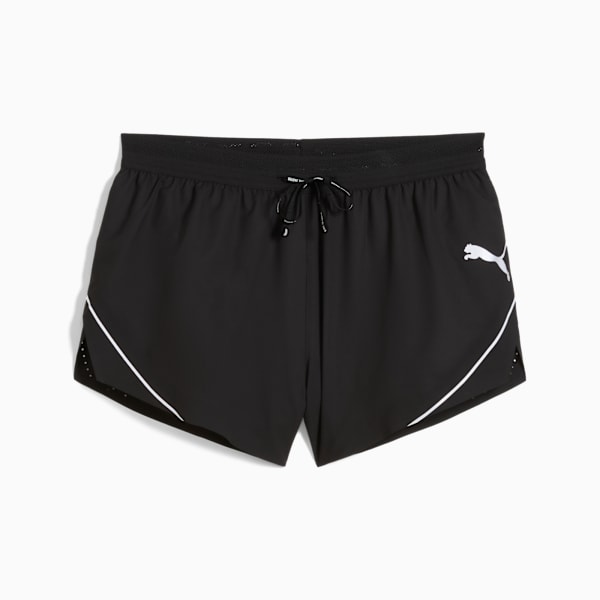 Shorts RACEDAY ULTRAWEAVE Split 7cm para hombre, PUMA Black, extralarge