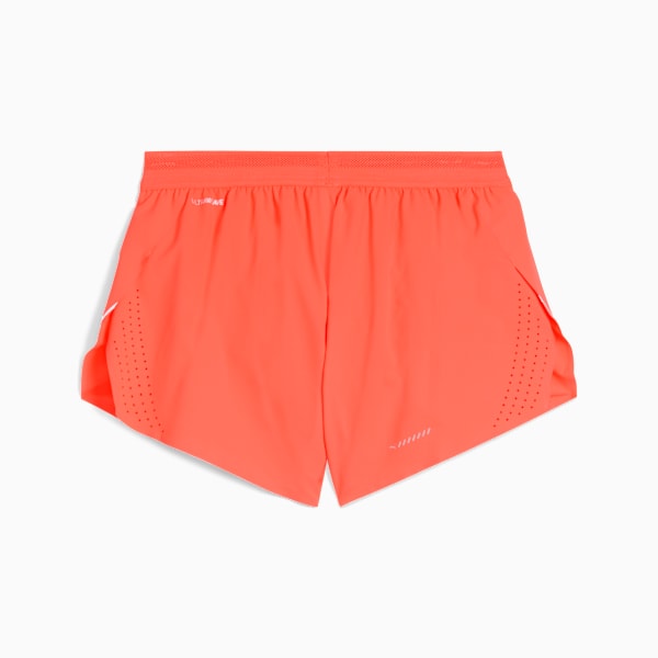 Shorts RACEDAY ULTRAWEAVE Split 7cm para hombre, Glowing Red, extralarge