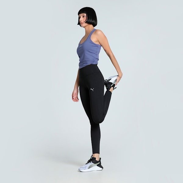 CLOUDSPUN Mesh Women's 2-in-1 Training Tank, Blue Crystal, extralarge-IND