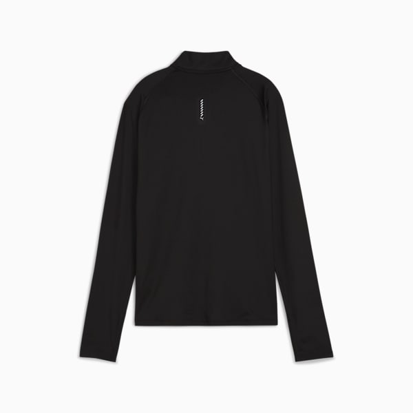 RUN VELOCITY CLOUDSPUN Women's 1/4 Zip, PUMA Black, extralarge