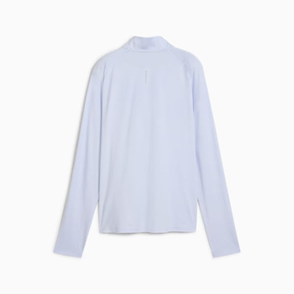 RUN VELOCITY CLOUDSPUN Women's 1/4 Zip, Cool Weather-heather, extralarge