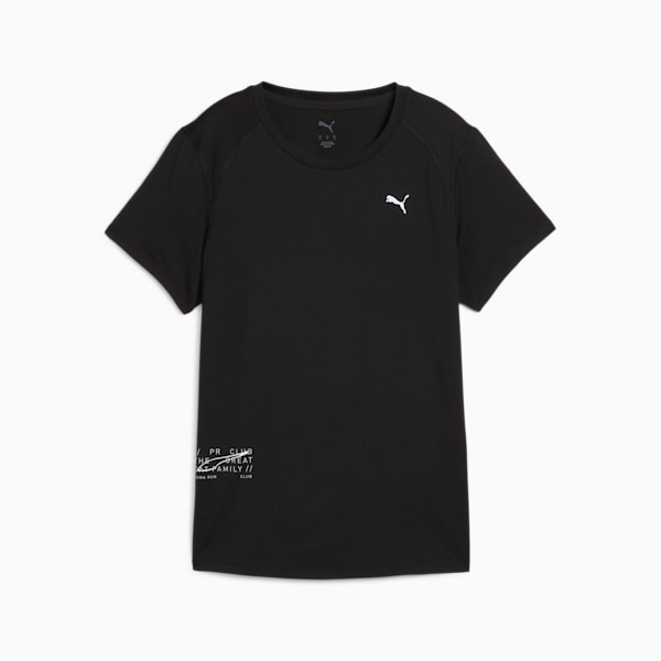 Playera PUMA RUN Mesh para mujer, PUMA Black-Q1, extralarge