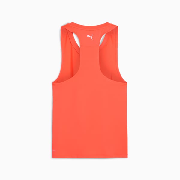 RUN GRAPHIC Women's Mesh Singlet, Glowing Red, extralarge