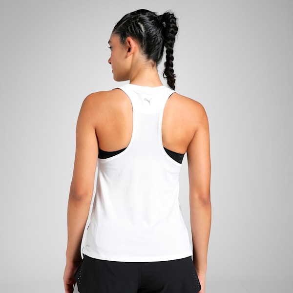 RUN GRAPHIC Mesh Women's Running Singlet, PUMA White-Q2, extralarge-IND