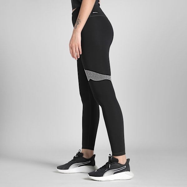 Train All Day Graphic Women's Training Tights, PUMA Black, extralarge-IND