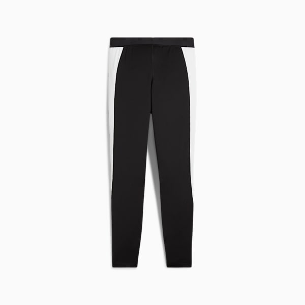 Shorts tiro alto 7/8 PUMA STRONG Colour Block para mujer, PUMA Black, extralarge