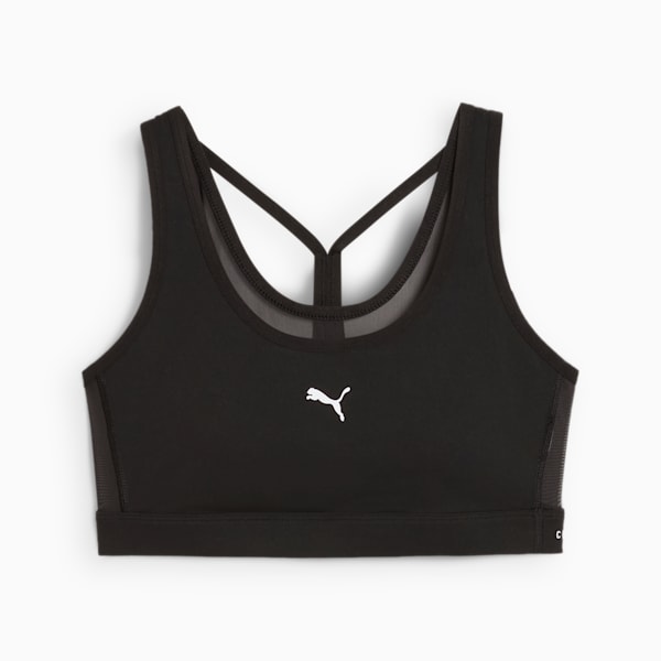Top deportivo 4KEEPS CLOUDSPUN para mujer, PUMA Black, extralarge