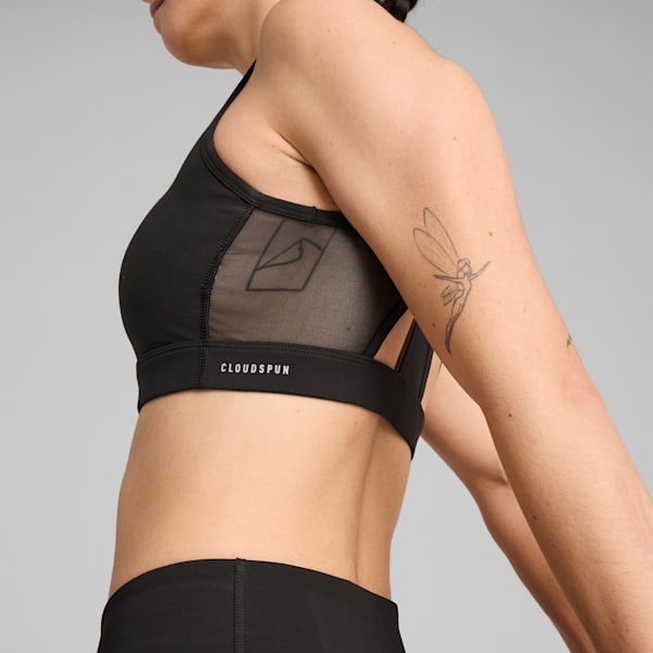 Top deportivo 4KEEPS CLOUDSPUN para mujer, PUMA Black, extralarge