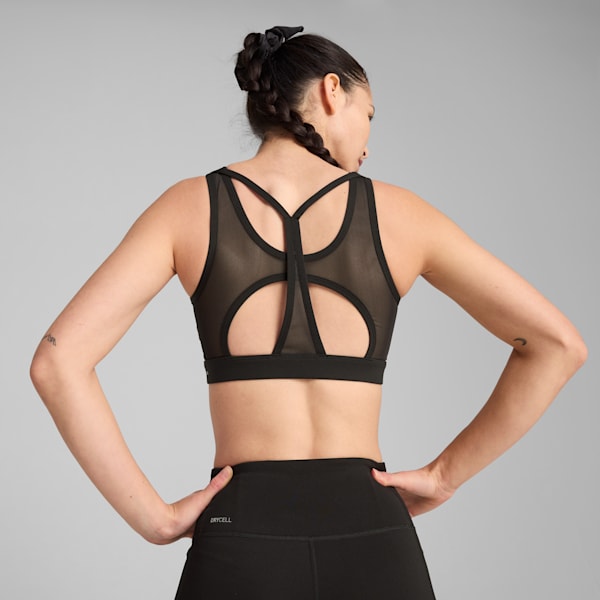 Top deportivo 4KEEPS CLOUDSPUN para mujer, PUMA Black, extralarge