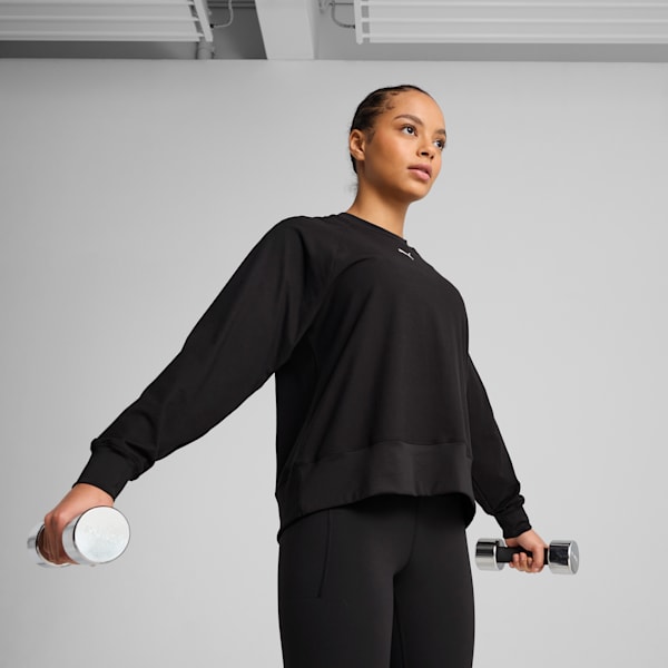 Chandail intermédiaire CLOUDSPUN Femme, PUMA Black, extralarge