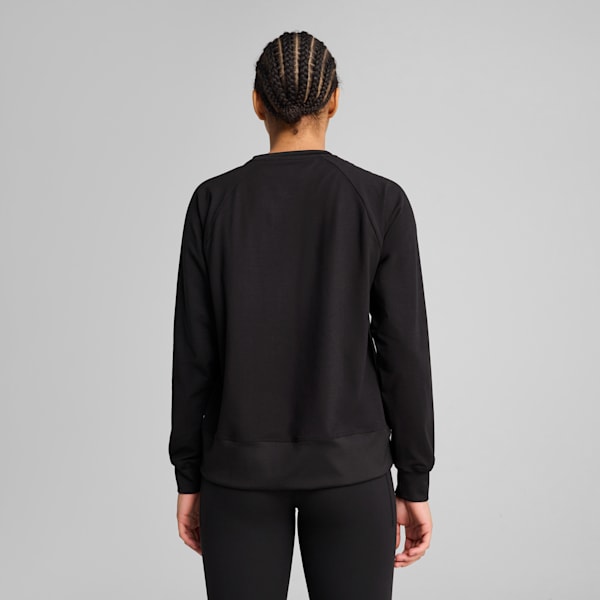 CLOUDSPUN Women's Midlayer, PUMA Black, extralarge
