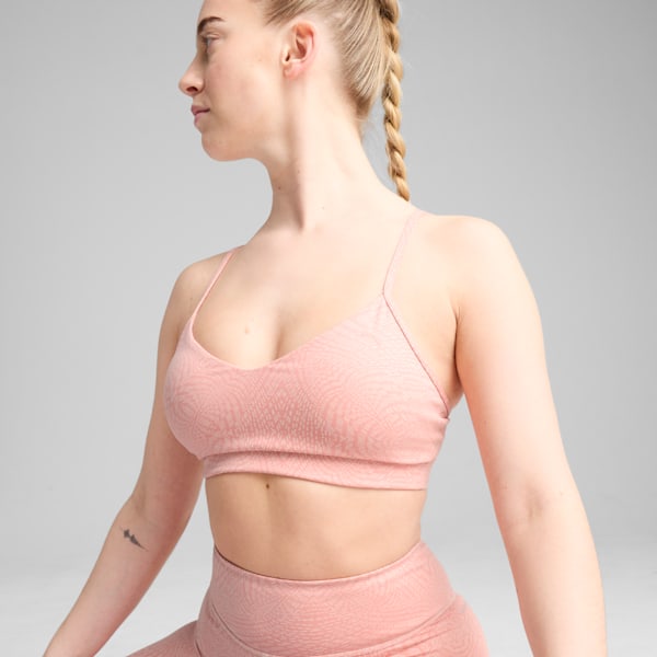 Top deportivo MOVE CLOUDSPUN para mujer, Rose Quartz, extralarge