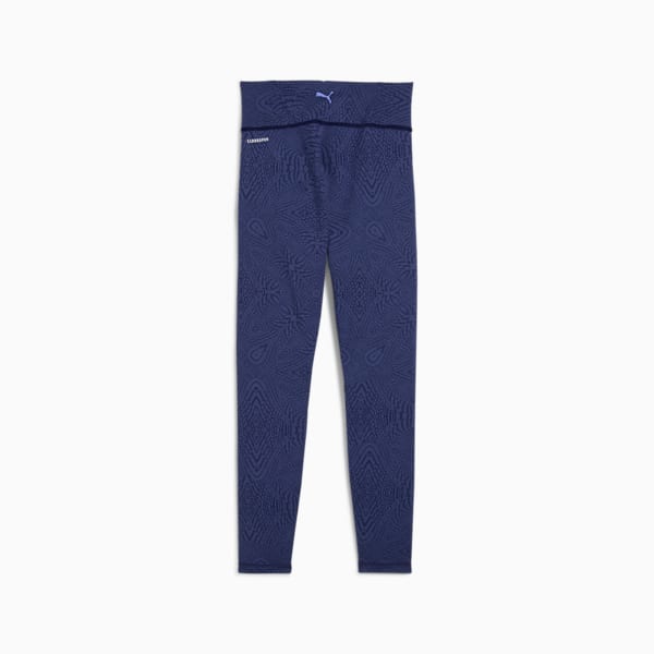 MOVE CLOUDSPUN Women's High-Waisted 7/8 Tights, Blue Crystal, extralarge