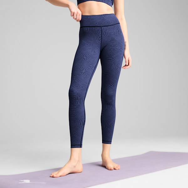 Leggings 7/8 MOVE CLOUDSPUN para mujer, Blue Crystal, extralarge