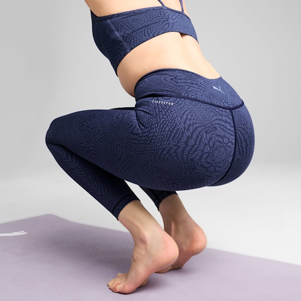 Leggings 7/8 MOVE CLOUDSPUN para mujer, Blue Crystal, extralarge