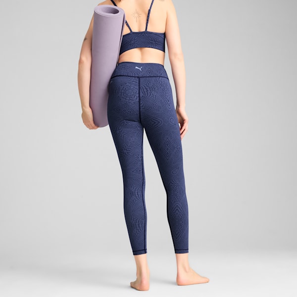 Leggings 7/8 MOVE CLOUDSPUN para mujer, Blue Crystal, extralarge