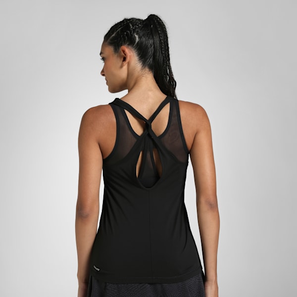 MOVE CLOUDSPUN Women's Relaxed Fit Training Tank, PUMA Black, extralarge-IND