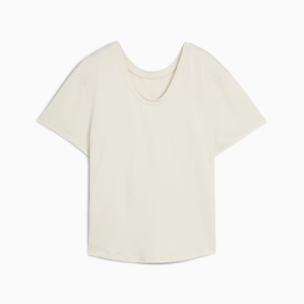 Playera MOVE CLOUDSPUN Loose para mujer, Alpine Snow, extralarge