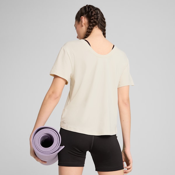 MOVE CLOUDSPUN Women's Loose Fit Tee, Alpine Snow, extralarge