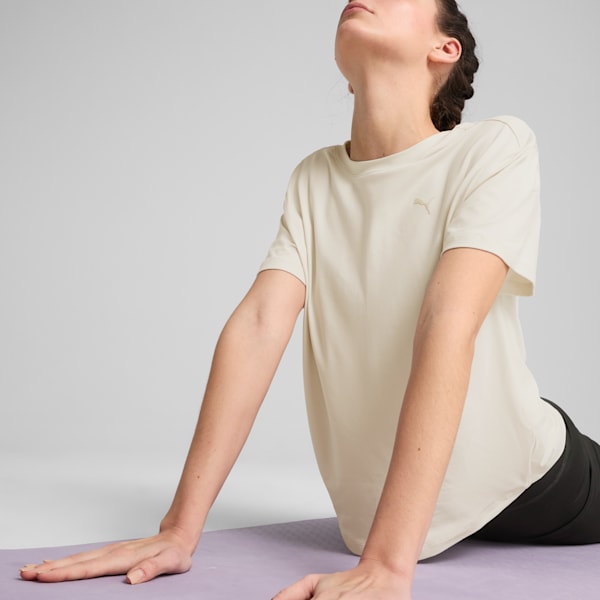 Camiseta holgada para mujer MOVE CLOUDSPUN, Alpine Snow, extralarge